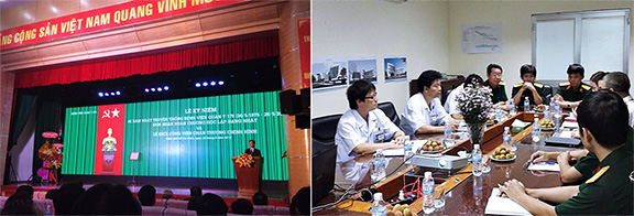 JW Lee Center visited Ho Chi Min University Medical Center (UMC)